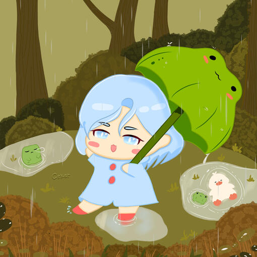 Full background chibi icon