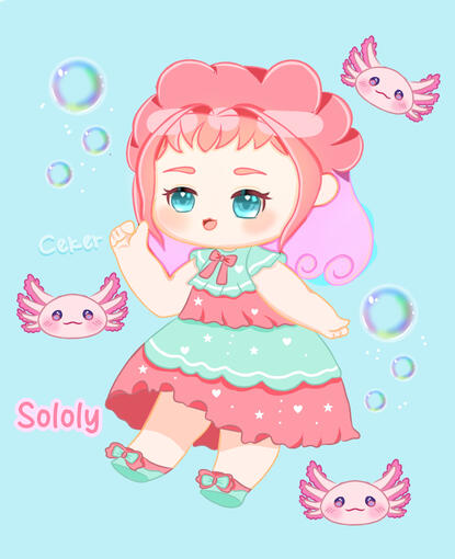 Chibi illustration